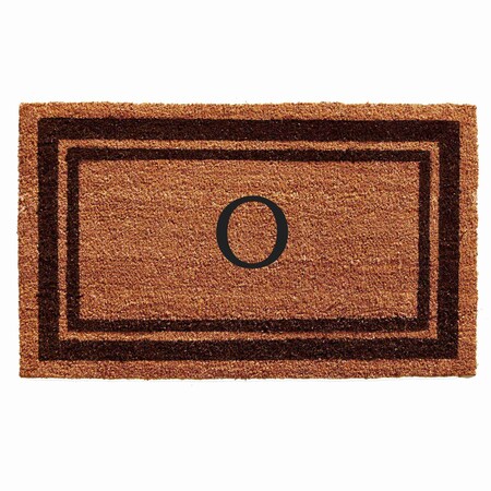 Calloway Mills Monogram Door Mat, Natural, Brown, 18 in W x 30 in L 152981830O